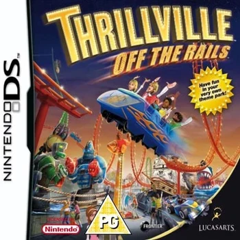 Lucas Art Thrillville Off The Rails Refurbished Nintendo DS Game
